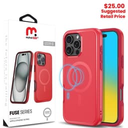 MyBat Pro - Fuse Series w/ MagSafe Case for iPhone 16 Pro (Red)