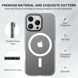 MyBat Pro - Savvy Series MagSafe Case for iPhone 16 Pro (Clear)