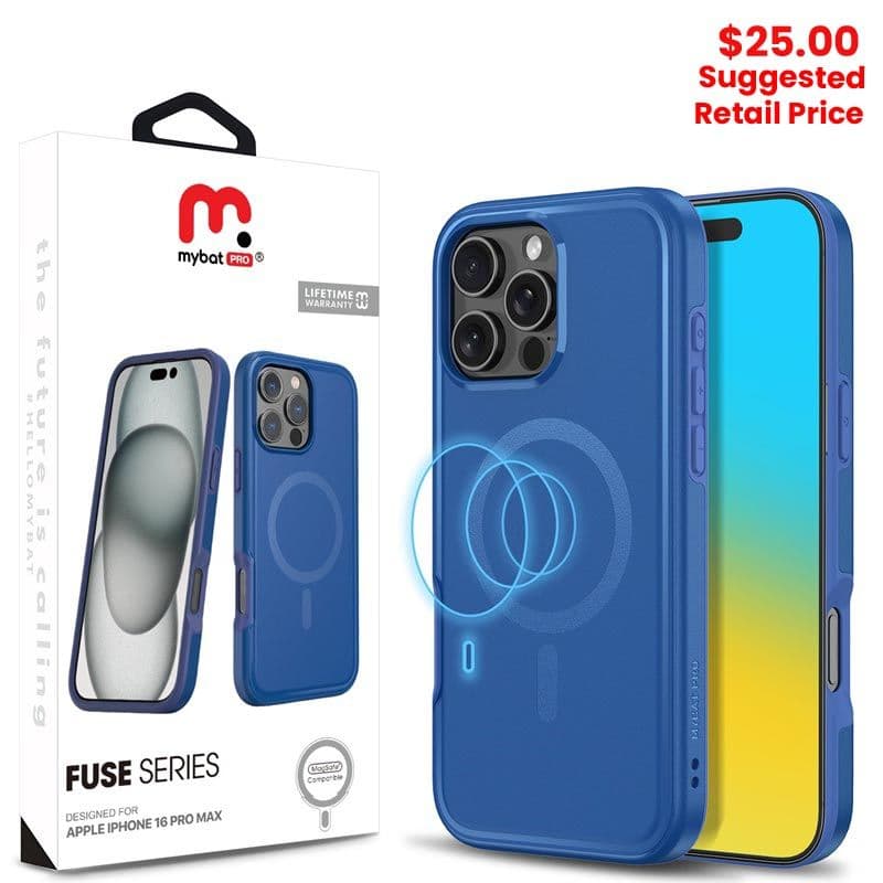 MyBat Pro - Fuse Series w/ MagSafe Case for iPhone 16 Pro Max (Blue)