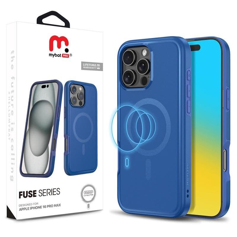 MyBat Pro - Fuse Series w/ MagSafe Case for iPhone 16 Pro Max (Blue)