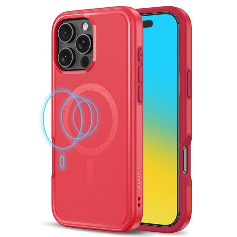 MyBat Pro - Fuse Series w/ MagSafe Case for iPhone 16 Pro Max (Red)