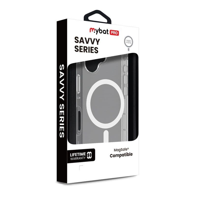 MyBat Pro - Savvy Series MagSafe Case for Apple iPhone 17 (Clear)