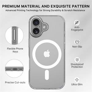 MyBat Pro - Savvy Series MagSafe Case for Apple iPhone 17 (Clear)
