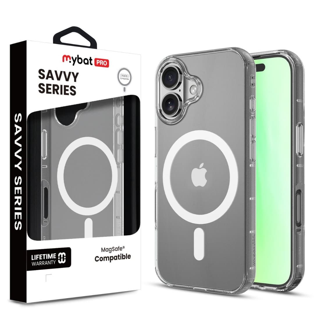 MyBat Pro - Savvy Series MagSafe Case for Apple iPhone 17 (Clear)