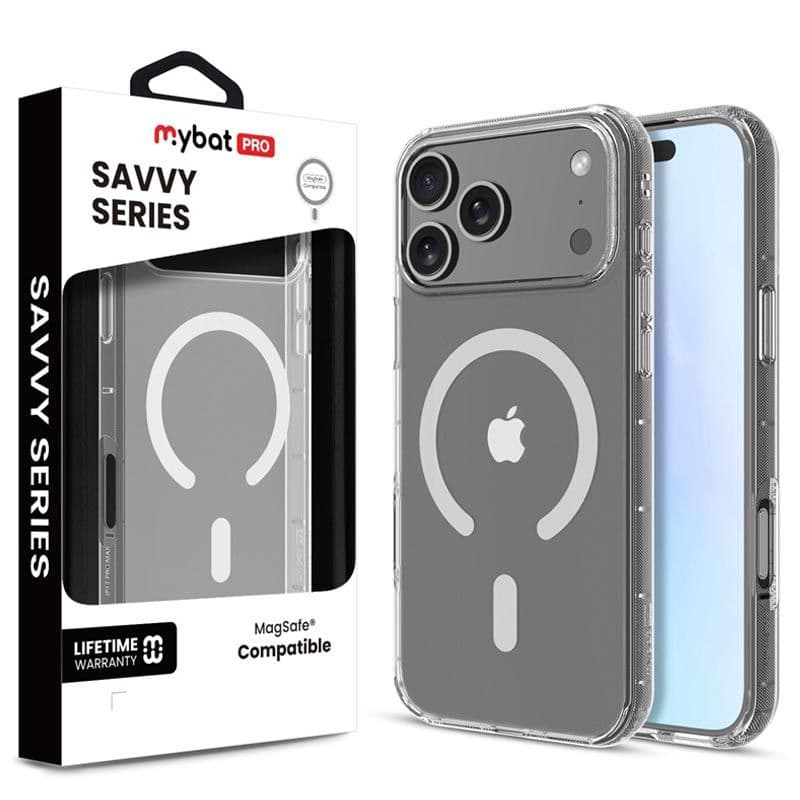MyBat Pro - Savvy Series MagSafe Case for iPhone 17 Pro Max (Clear)