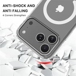 MyBat Pro - Savvy Series MagSafe Case for iPhone 17 Pro Max (Clear)