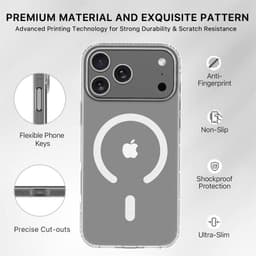 MyBat Pro - Savvy Series MagSafe Case for iPhone 17 Pro (Clear)