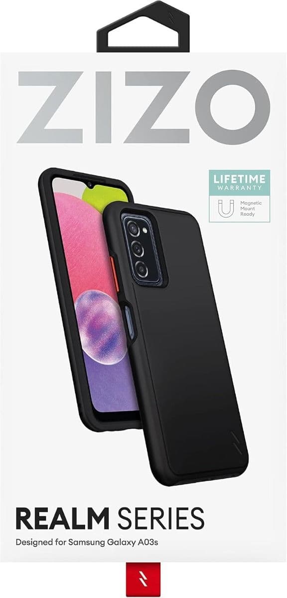 ZIZO - REALM Series Galaxy A03s Case (Black)
