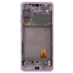 Service Pack - OLED Screen and Digitizer Assembly w/ Frame for Samsung Galaxy S20 FE 5G (G780 / G781) (Cloud Lavender)