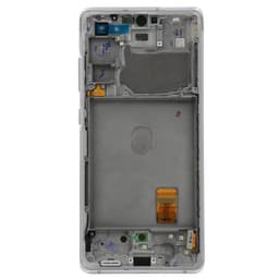 Service Pack - OLED Screen and Digitizer Assembly w/ Frame for Samsung Galaxy S20 FE 5G (G780 / G781) (Cloud White)