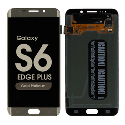 Refurbished - OLED Screen and Digitizer Assembly for Samsung Galaxy S6 Edge Plus (G928) (No Frame) (Gold Platinum)
