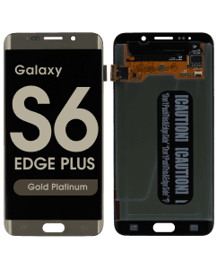 Refurbished - OLED Screen and Digitizer Assembly for Samsung Galaxy S6 Edge Plus (G928) (No Frame) (Gold Platinum)