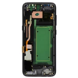 Refurbished - OLED Screen and Digitizer Assembly w/ Frame for Samsung Galaxy S8 (G950) (Midnight Black)