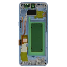 Refurbished - OLED Screen and Digitizer Assembly w/ Frame for Samsung Galaxy S8 (G950) (Coral Blue)