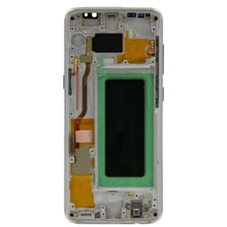 Refurbished - OLED Screen and Digitizer Assembly w/ Frame for Samsung Galaxy S8 (G950) (Arctic Silver)