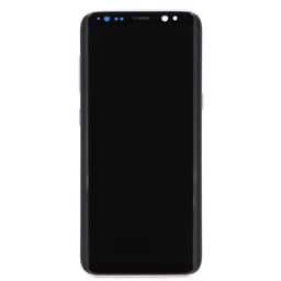 Refurbished - OLED Screen and Digitizer Assembly w/ Frame for Samsung Galaxy S8 (G950) (Arctic Silver)