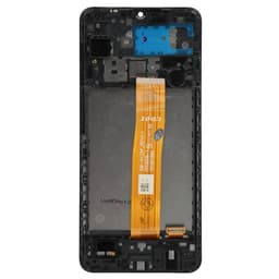 Refurbished - LCD Screen and Digitizer Assembly w/ Frame for Samsung Galaxy A12 (A125) (Black)