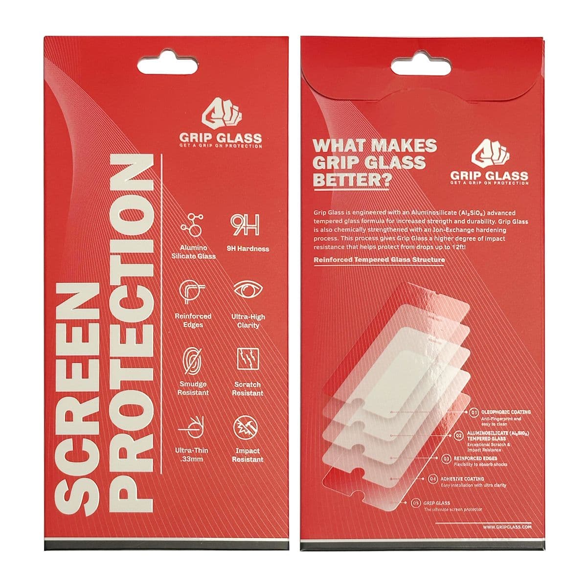 Grip Glass - Tempered Glass Screen Protector for Samsung Galaxy A15 (A155 / 2023) / A15 5G (A156 / 2023)