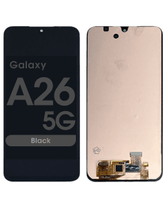 Refurbished - OLED Screen and Digitizer Assembly for Samsung Galaxy A26 5G (A266 / 2025) (No Frame) (Black)
