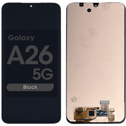 Refurbished - OLED Screen and Digitizer Assembly for Samsung Galaxy A26 5G (A266 / 2025) (No Frame) (Black)