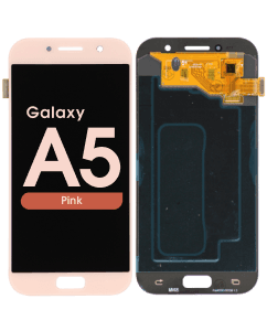 LCD Screen and Digitizer Assembly for Samsung Galaxy A5 (A520) (No Frame) (Pink)