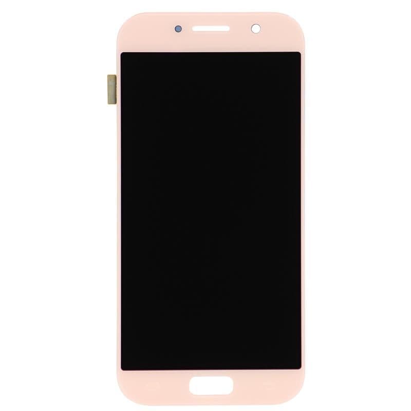 LCD Screen and Digitizer Assembly for Samsung Galaxy A5 (A520) (No Frame) (Pink)