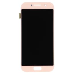 LCD Screen and Digitizer Assembly for Samsung Galaxy A5 (A520) (No Frame) (Pink)