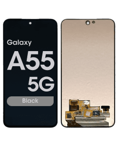 Refurbished - OLED Screen and Digitizer Assembly for Samsung Galaxy A55 5G (A556 / 2024) (No Frame) (Black)