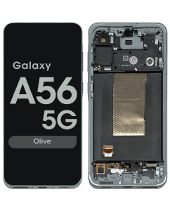 LCD Screen and Digitizer Assembly w/Frame for Samsung Galaxy A56 5G (A566 / 2025) (Olive)