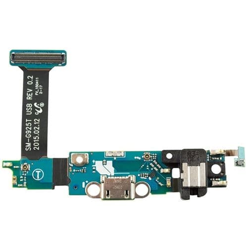 Micro USB Charging Dock Port Flex / Headphone Jack Cable for Samsung Galaxy S6 Edge (G925T) (US T-Mobile Version)