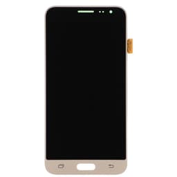 LCD Screen and Digitizer Assembly for Samsung Galaxy J3 (J320) (No Frame) (Gold)