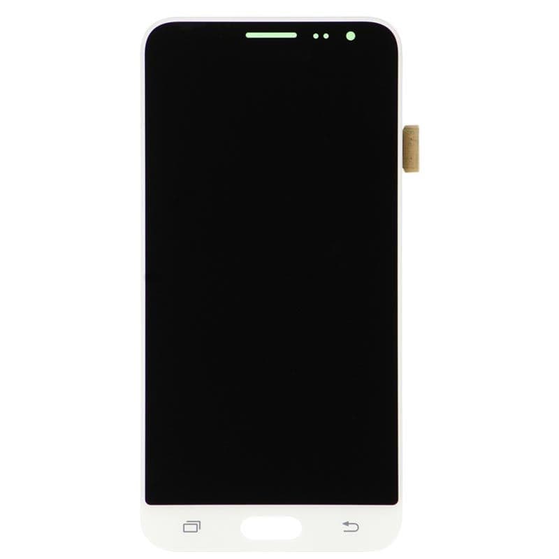 LCD Screen and Digitizer Assembly for Samsung Galaxy J3 (J320) (No Frame) (White)