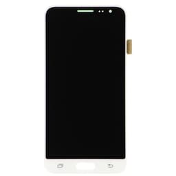 LCD Screen and Digitizer Assembly for Samsung Galaxy J3 (J320) (No Frame) (White)