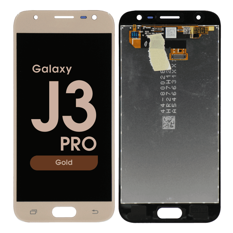 LCD Screen and Digitizer Assembly for Samsung Galaxy J3 Pro (J330) (No Frame) (Gold)