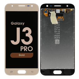 LCD Screen and Digitizer Assembly for Samsung Galaxy J3 Pro (J330) (No Frame) (Gold)