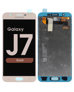 LCD Screen and Digitizer Assembly for Samsung Galaxy J7 (J737) (No Frame) (Gold)