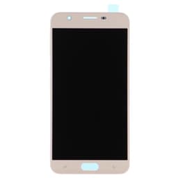 LCD Screen and Digitizer Assembly for Samsung Galaxy J7 (J737) (No Frame) (Gold)