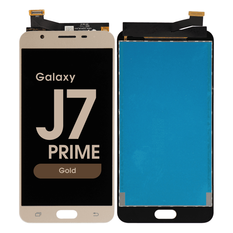 LCD Screen and Digitizer Assembly for Samsung Galaxy J7 Prime (G610) (No Frame) (Gold)
