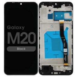 Incell - LCD Screen and Digitizer Assembly w/ Frame for Samsung Galaxy M20 (M205 / 2019) (Black)
