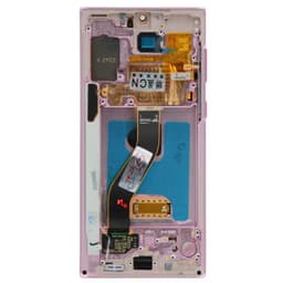 Refurbished - OLED Screen and Digitizer Assembly w/ Frame for Samsung Galaxy Note 10 (N970) (Aura Pink)