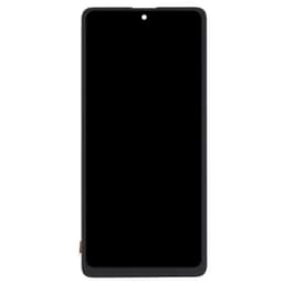 Aftermarket - Soft OLED Screen and Digitizer Assembly for Samsung Galaxy Note 10 Lite (N770) (Without Stylus Flex) (No Frame) (Black)