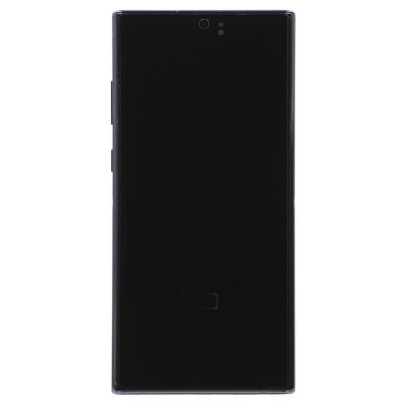 Service Pack - OLED Screen and Digitizer Assembly w/ Frame for Samsung Note 10 Plus / 5G (N975 / N976) (Aura Black)