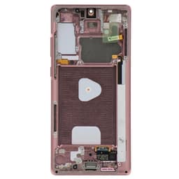 Service Pack - OLED Screen and Digitizer Assembly w/ Frame for Samsung Note 20 (N980) (Mystic Bronze)