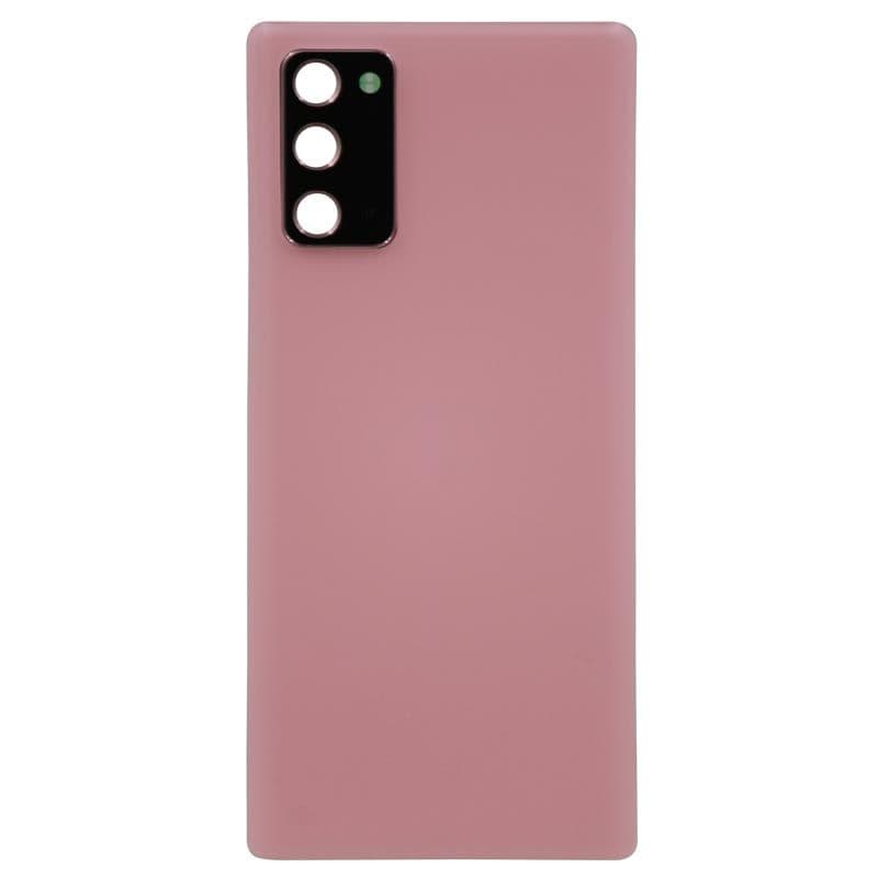 Back Cover w/ Adhesive / Camera Lens for Samsung Galaxy Note 20 5G (N980) (No Logo) (Pink)