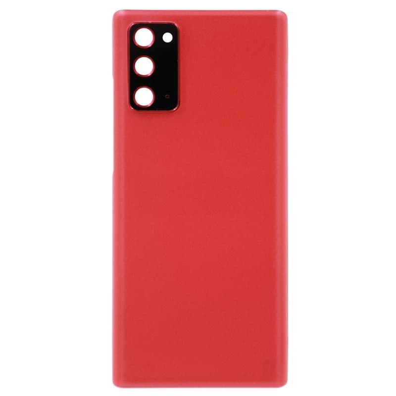 Back Cover w/ Adhesive / Camera Lens for Samsung Galaxy Note 20 5G (N980) (No Logo) (Mystic Red)