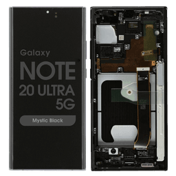 Service Pack - OLED Screen and Digitizer Assembly w/ Frame for Samsung Galaxy Note 20 Ultra 5G (N985 / N986)  (Mystic Black)