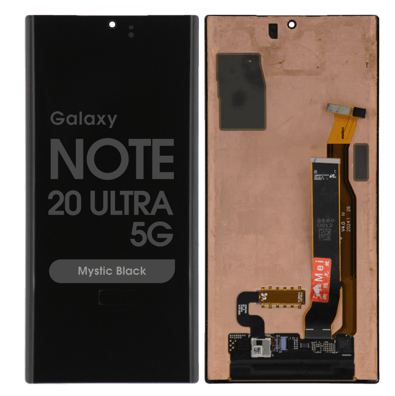 Refurbished - OLED Screen and Digitizer Assembly for Samsung Galaxy Note 20 Ultra 5G (N985 / N986) (No Frame) (Mystic Black)