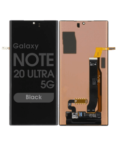 Service Pack - OLED Screen and Digitizer Assembly for Samsung Galaxy Note 20 Ultra 5G (N985 / N986) (No Frame) (Black)