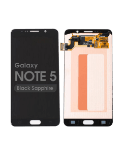 Refurbished - OLED Screen and Digitizer Assembly for Samsung Galaxy Note 5 (N920) (No Frame) (Black Sapphire)