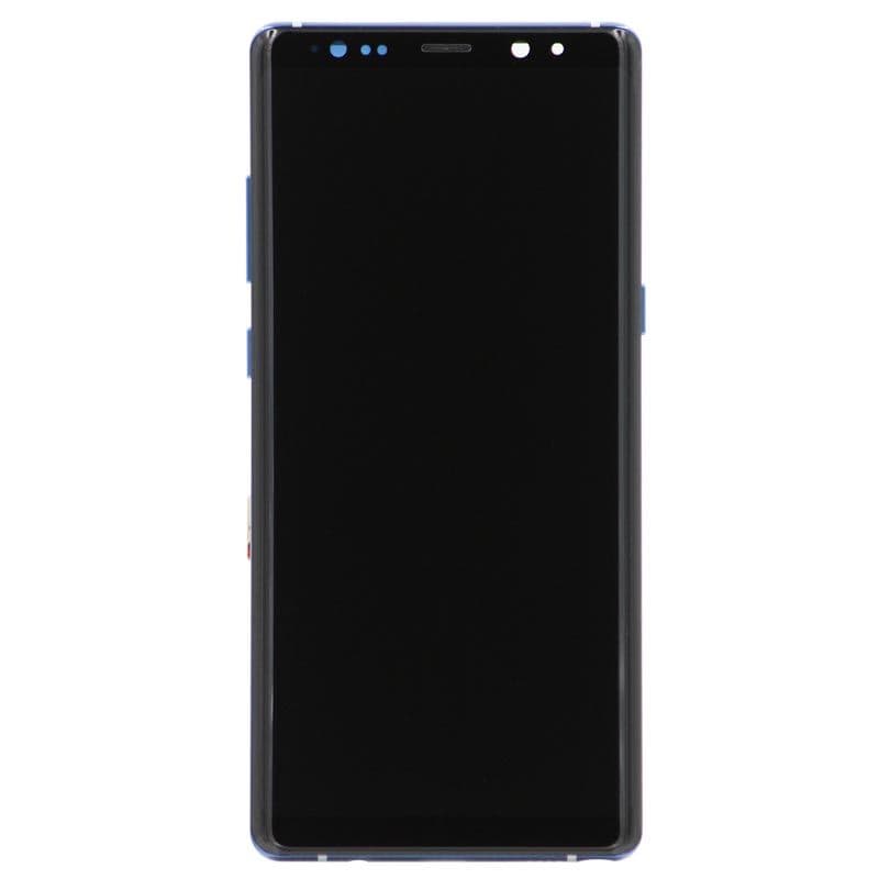 Refurbished - OLED Screen and Digitizer Assembly w/ Frame for Samsung Galaxy Note 8 (N950) (Deep Sea Blue)